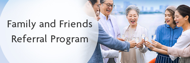 Family and Friends Referral Program