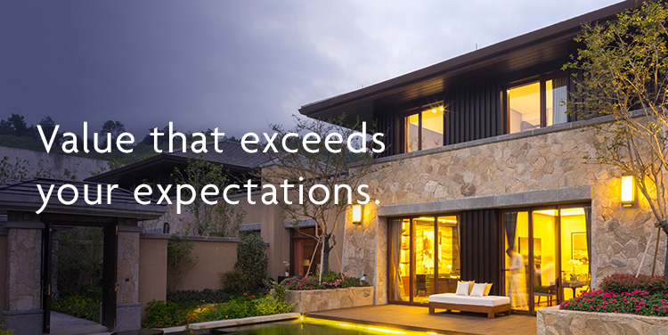 Value that exceeds your expectations.
