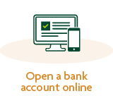 Open a bank account online