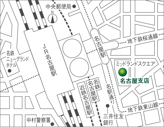 名古屋支店 地図