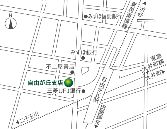 自由が丘支店