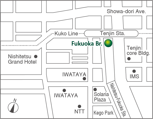 SMBC Trust Bank Ltd. Fukuoka Branch map