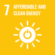 7: AFFORDABLE AND CLEAN ENERGY