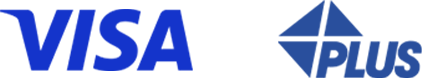 visa logo, PLUS