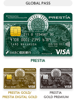 GLOBAL PASS GPcardBimg PRESTIA GPcardGimg PRESTIA GOLD/ PRESTIA DIGITAL GOLD GPcardPimg PRESTIA GOLD PREMIUM
