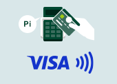 At merchant stores displaying this logo, you can simply tap your card to complete payment.