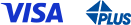 VISA logo PLUS