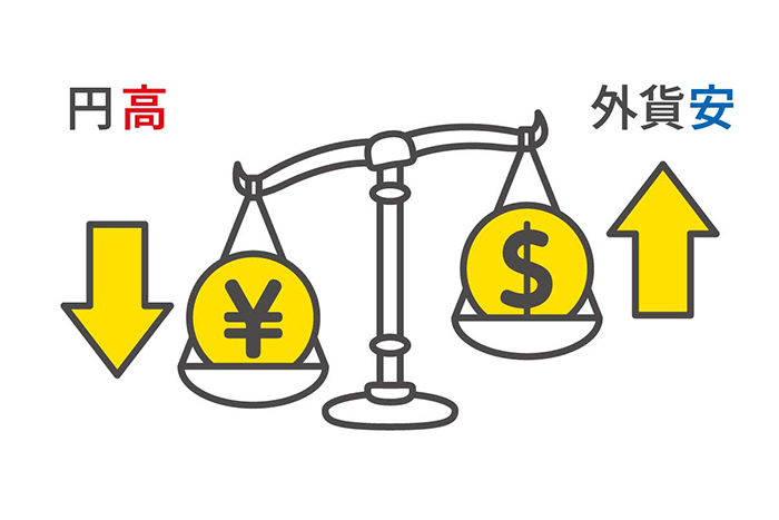 円高 外貨安 通貨マーク