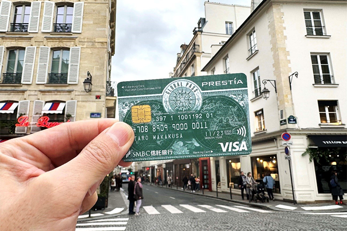 ユーロへの両替にはSMBC信託銀行プレスティアのGLOBAL PASSがおすすめ GPcardB券面