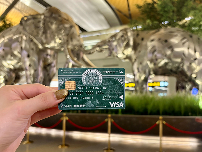 タイ渡航の強い味方！口座のタイバーツがつかえるカード、GLOBAL PASS GPcardB券面