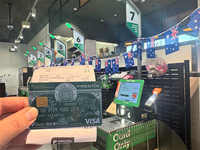 オーストラリアでのお買い物には、外貨決済ができるGLOBAL PASSの利用がおすすめ！ GPcardB券面