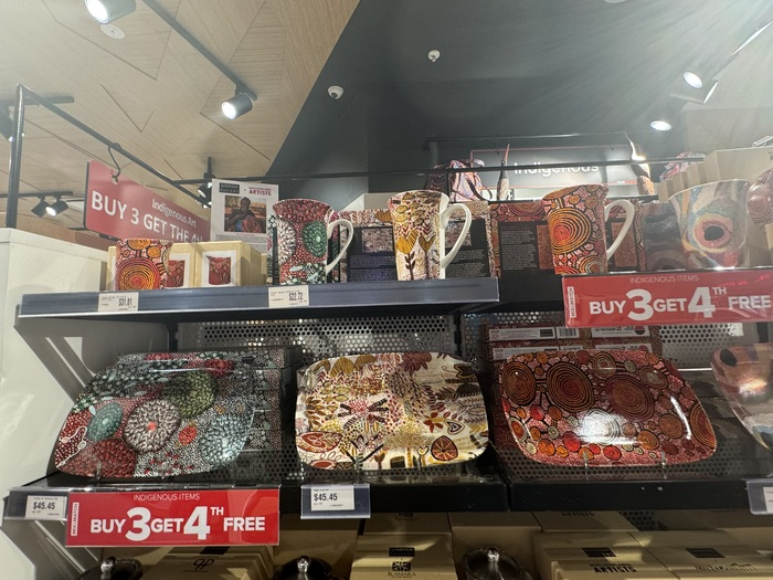 3.アボリジニアートのキッチン雑貨