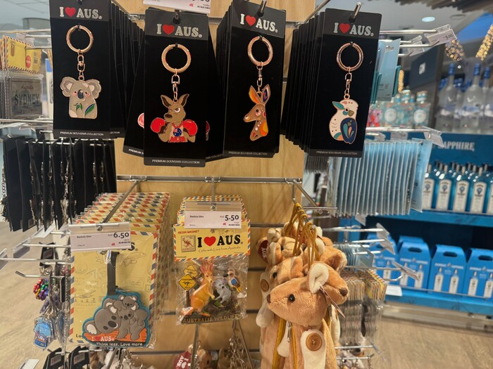 2.コアラやカンガルーのキーホルダー