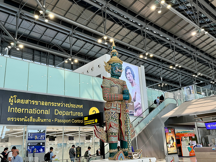 スワンナプーム国際空港利用時の体験談