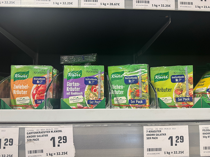 Knorr（クノール）のスープの素