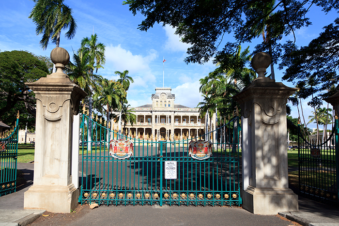 イオラニ宮殿（Iolani Palace）