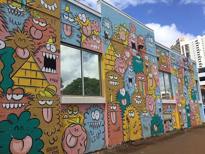 カカアコのウォールアート（Kakaako Wall Art）