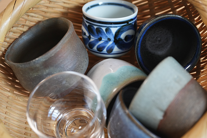 Ceramics (Sake Cups, Small Plates, Small Bowls)
