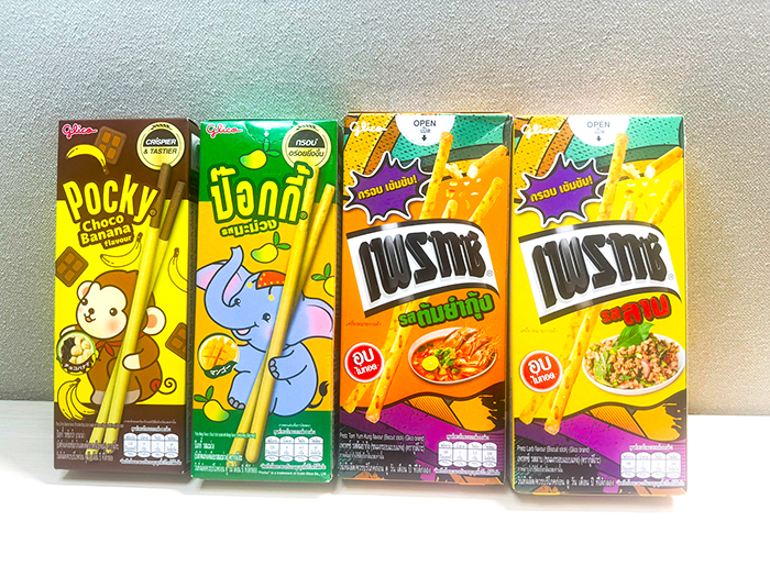 タイ限定ポッキー&プリッツ