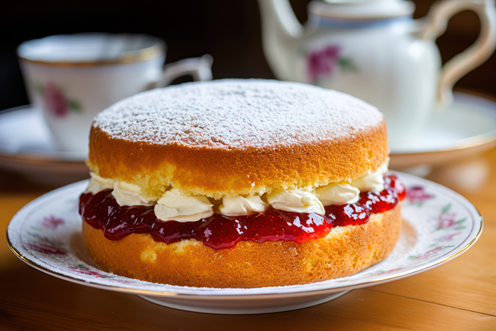 4.ビクトリアサンドイッチケーキ
