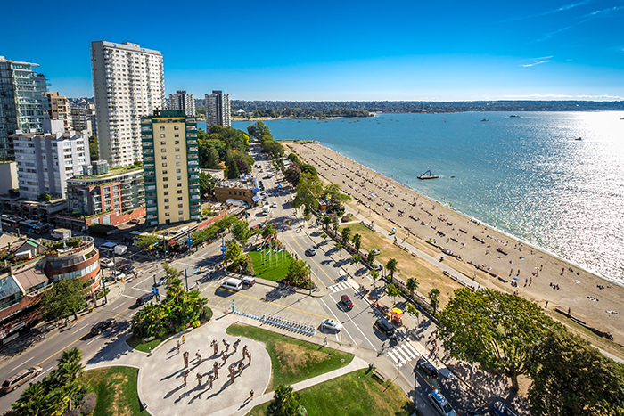 イングリッシュ・ベイ・ビーチ（English Bay Beach）