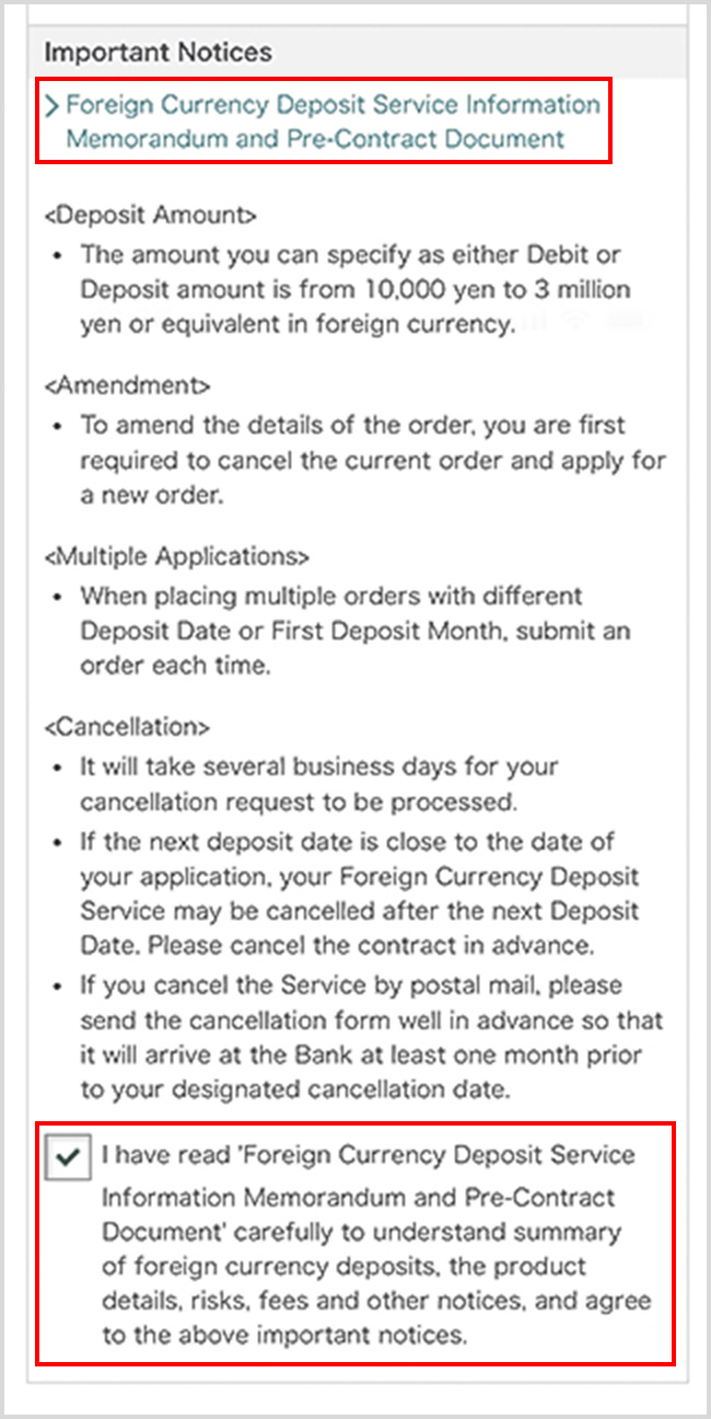 Help Foreign Currency Deposit Service | Online banking - SMBC Trust Bank  PRESTIA